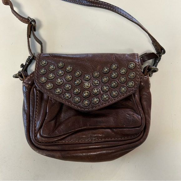 Leather Frye small crossover bag - Picture 2 of 4